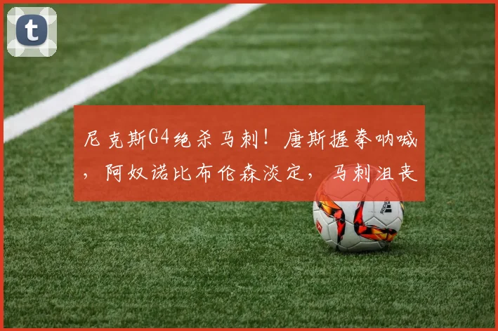 尼克斯G4绝杀马刺!唐斯握拳呐喊,阿奴诺比布伦森淡定,马刺沮丧